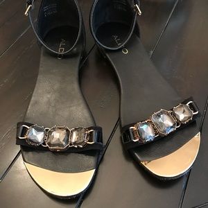 Aldo jeweled sandals